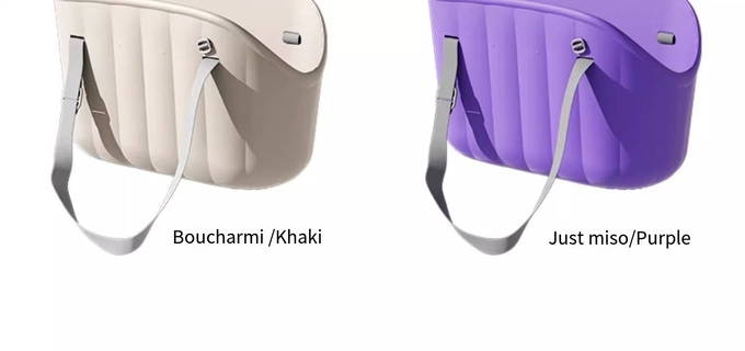 Portable Breathable Pet Shoulder Bag For Outings Large-Capacity EVA Cross-Body