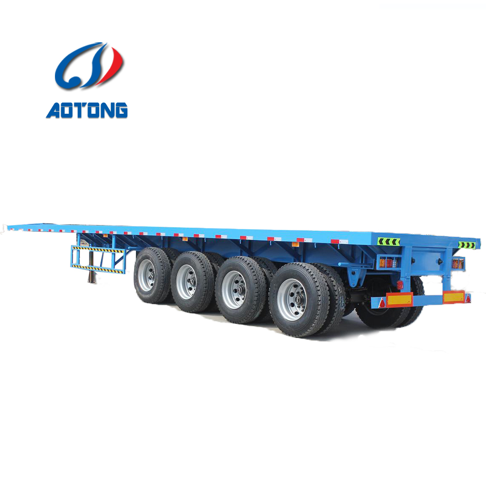 20ft Container Skeleton Dumping Semi Trailer 7700*2500*3070 mm Mechanical Suspension