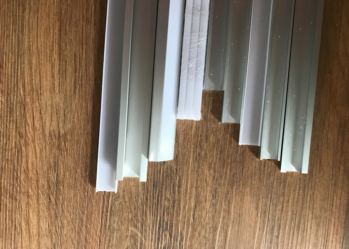 Round Diffuser Led Aluminum Profile 9.2 X 19.3mm C024 10 Years Lifespan