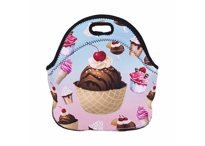 Personalized Large Insulated Lunch Bag , Thermal Lunch Tote Bags Neoprene Durable
