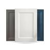 Buy cheap Warm White Custom Made Kitchen Cabinet Doors ，358 * 610mm Shaker Cupboard Doors from wholesalers
