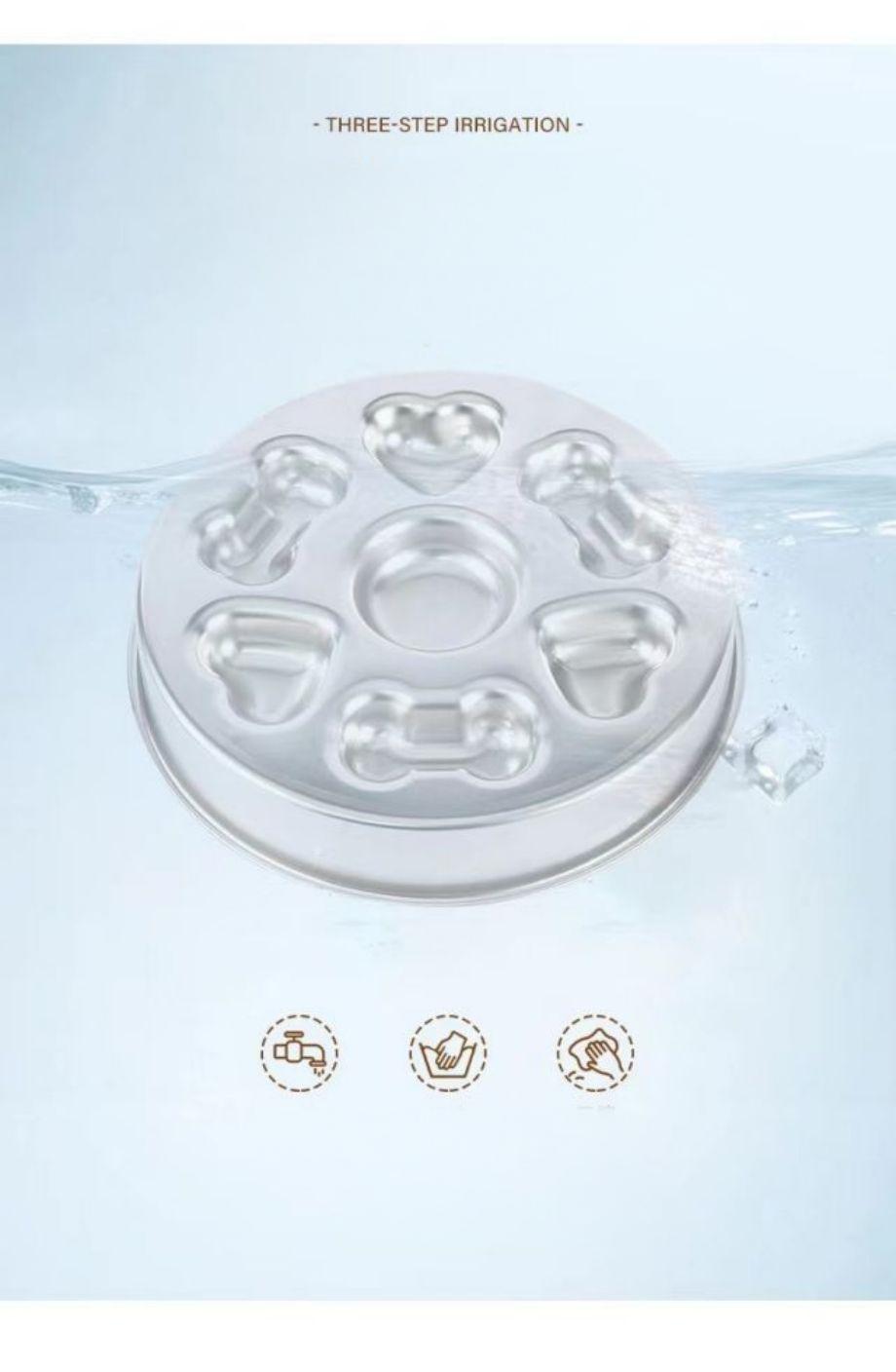 Non-Slip Stainless Steel Slow Feeder Pet Bowl for Sustainable Feeding and Anti-Spill