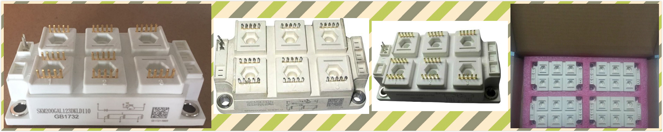 Gamma Picanol Loom Spare Parts Pb 3 Pb 4 Module 6legs 8legs SKM200GAL123DKLD110