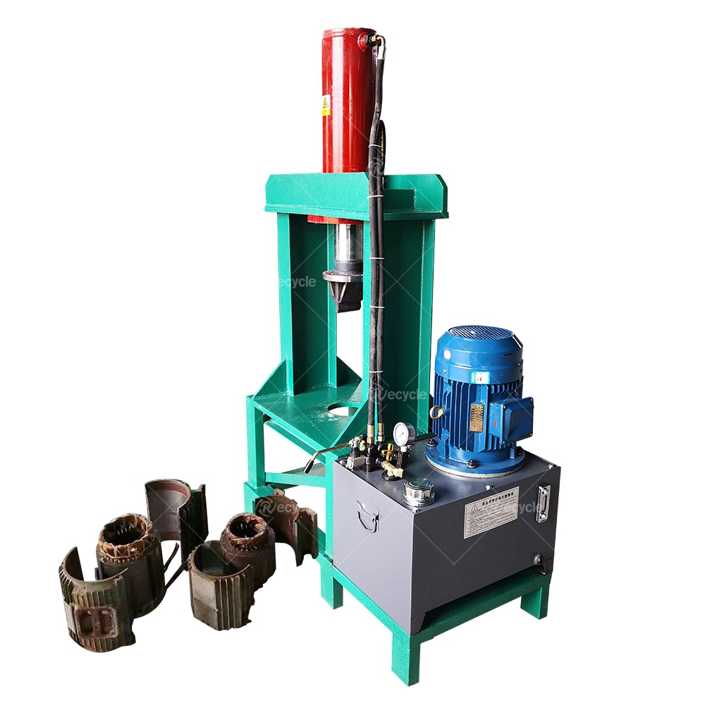 99% High Purity Motor Dismantling Machine The Best Choice for Copper Stator Recycling