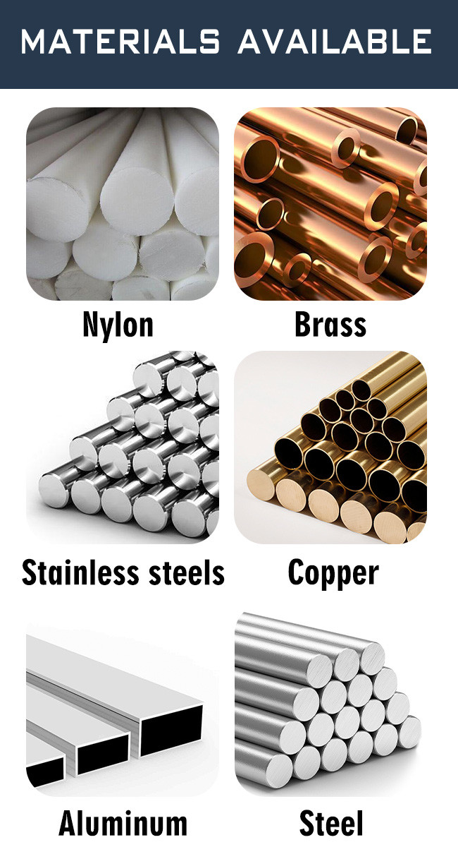 5 Axis CNC Machining Services Milling / Turning Copper Machining Services