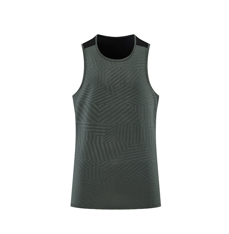 High Elastic Training Basketball Tank Top Loose Ice Breathable Quick Drying