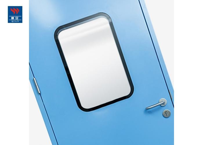 Fireproof Steel Frame Biopharma Fire Doors For Hospitals