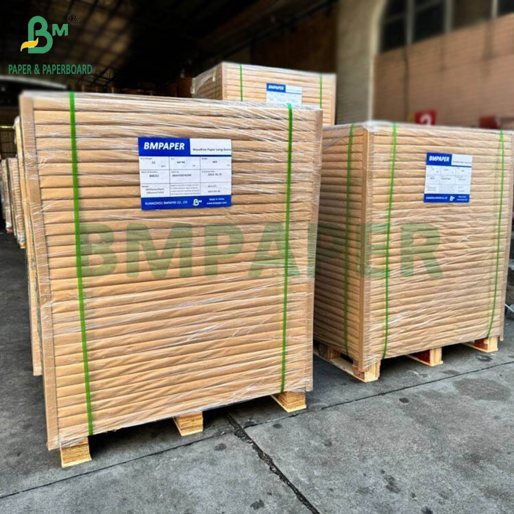 OBA Free Uncoated Woodfree Offset Bond Paper 40gsm 50gsm Light Weight Paper Sheets