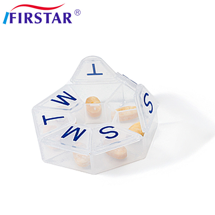 OEM Weekly Pill Box Organizer Unique Open Large Compartments