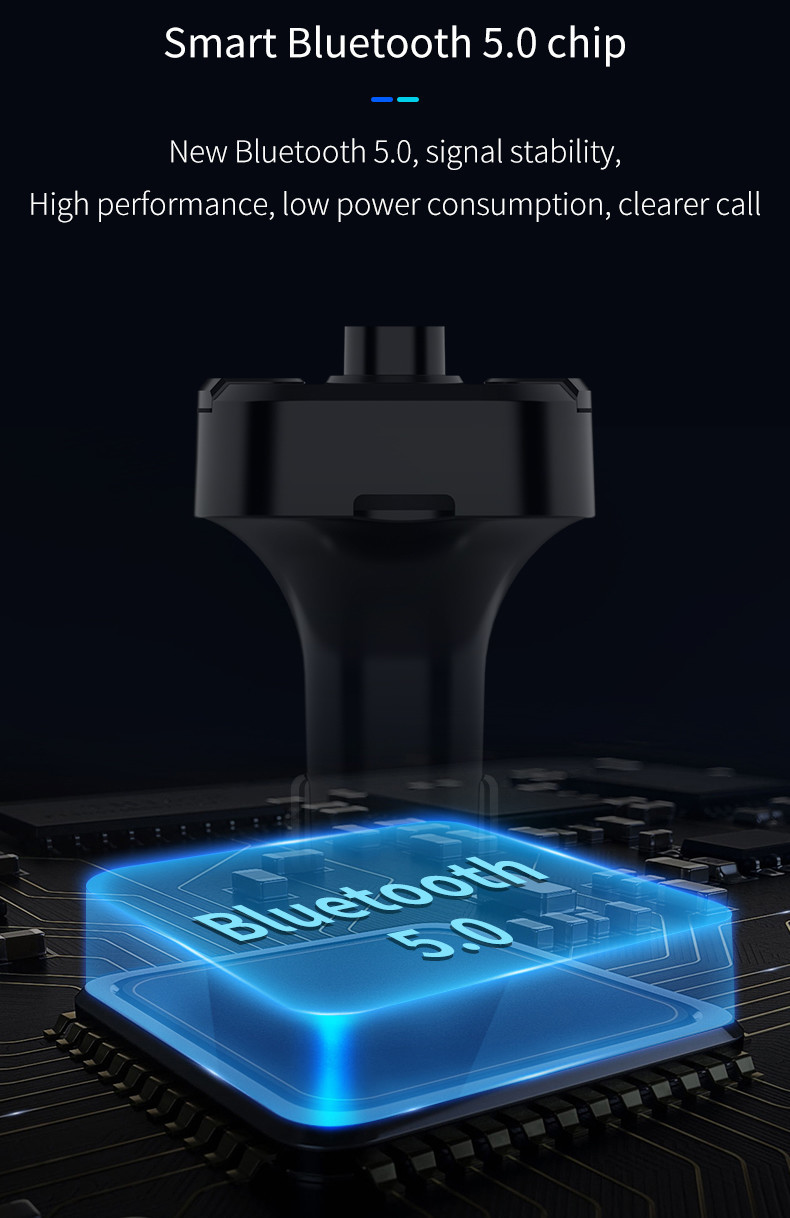 Lossless Sound 5.0 Bluetooth Connector For Car Stereo DC12-24V