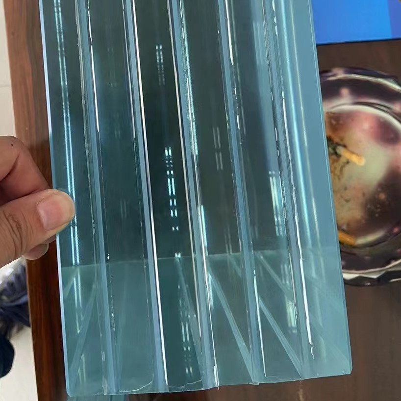 Multilayer PVB Laminated Glass Flat And Curved Unbreakable Bulletproof For Bank And Credit Unions