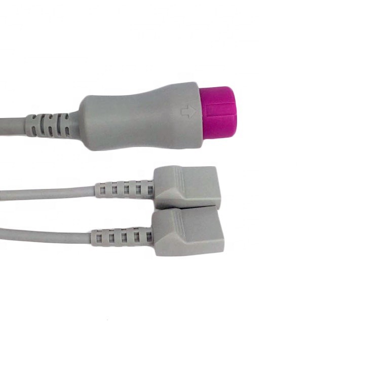 Mindray IBP Adapter Cable Compatible Mindray PICCO Monitor To Daul Utah Transducer