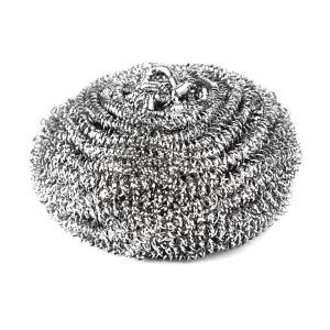 China AISI 410 / 430 Stainless Steel Scouring Ball Cleaning Scourer Soft For Hand on sale