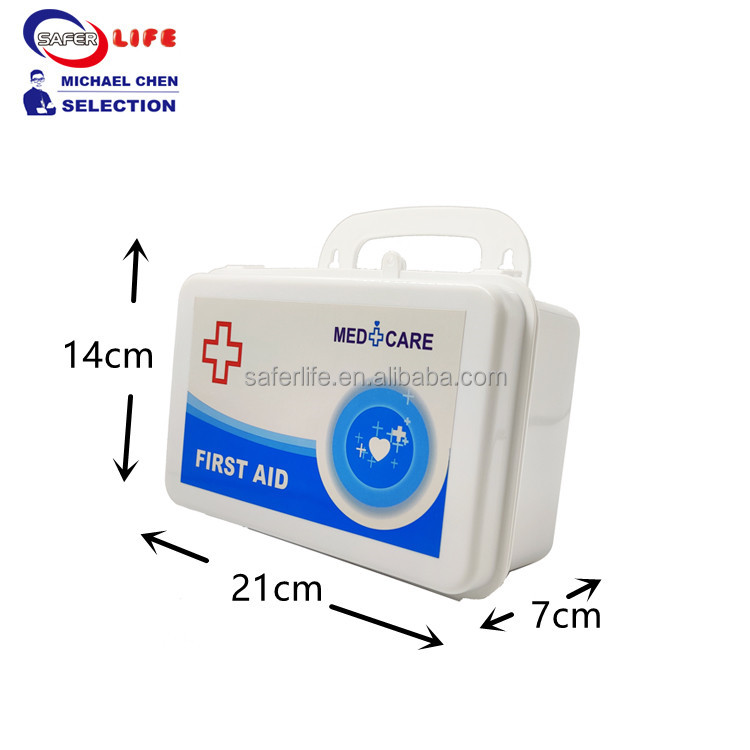 High quality plastic empty first aid box for first aid emergency