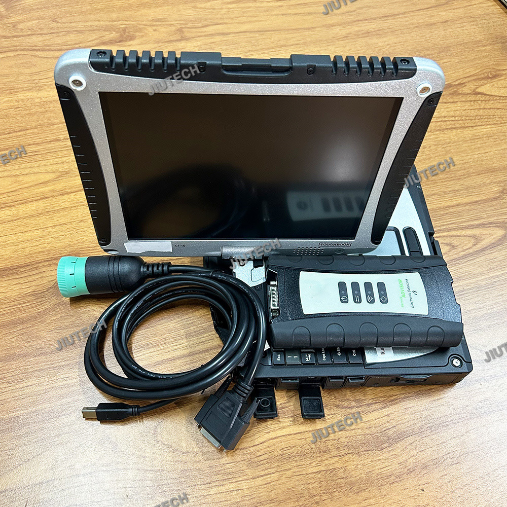 V5.3 AG CF Agriculture Construction Electronic Data Link EDL V3 Diagnostic kit Service Advisor EDL V3 scanner tool+CF19
