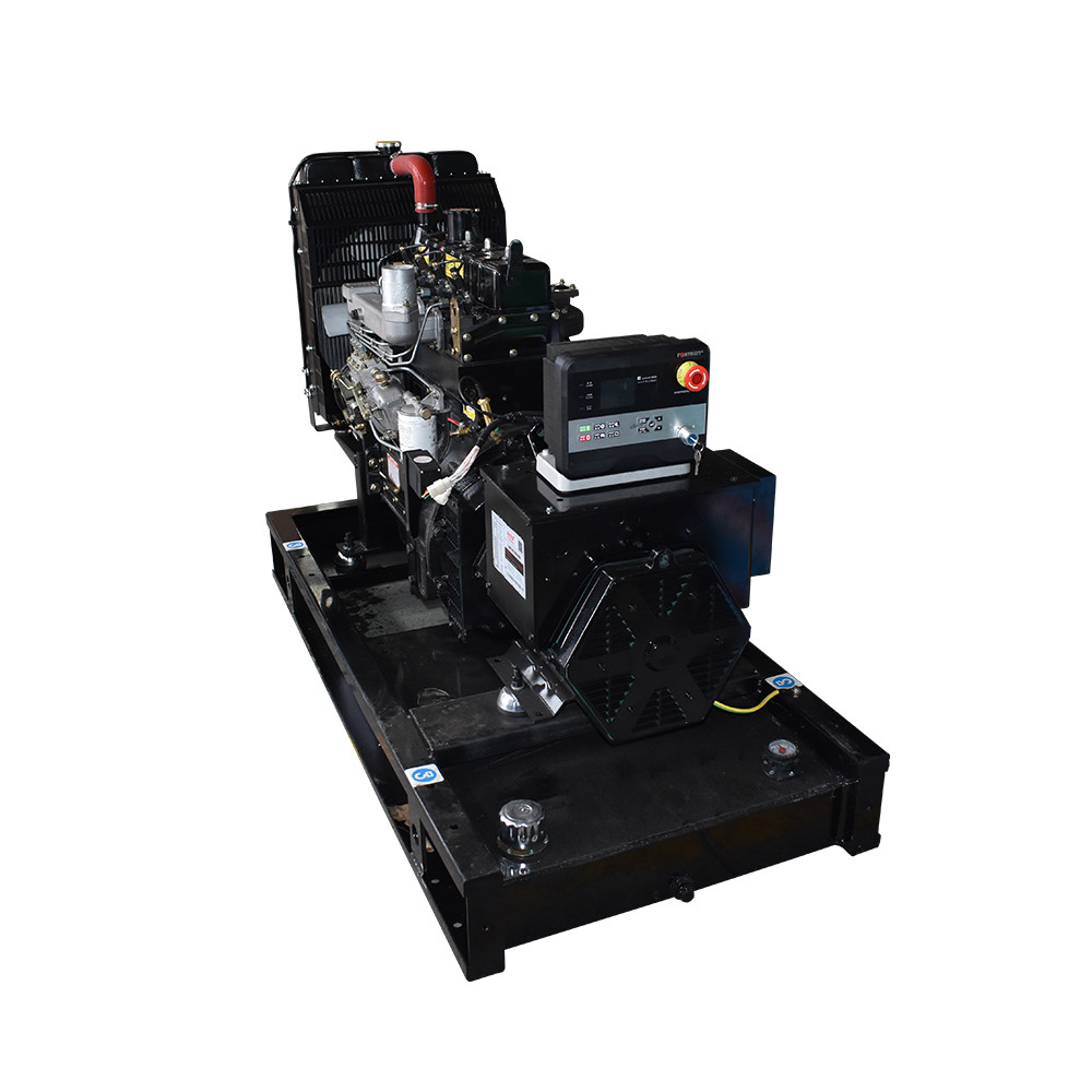 Open Power Generating Sets With Fuel Tank , 3 Phase Diesel Engine Generator