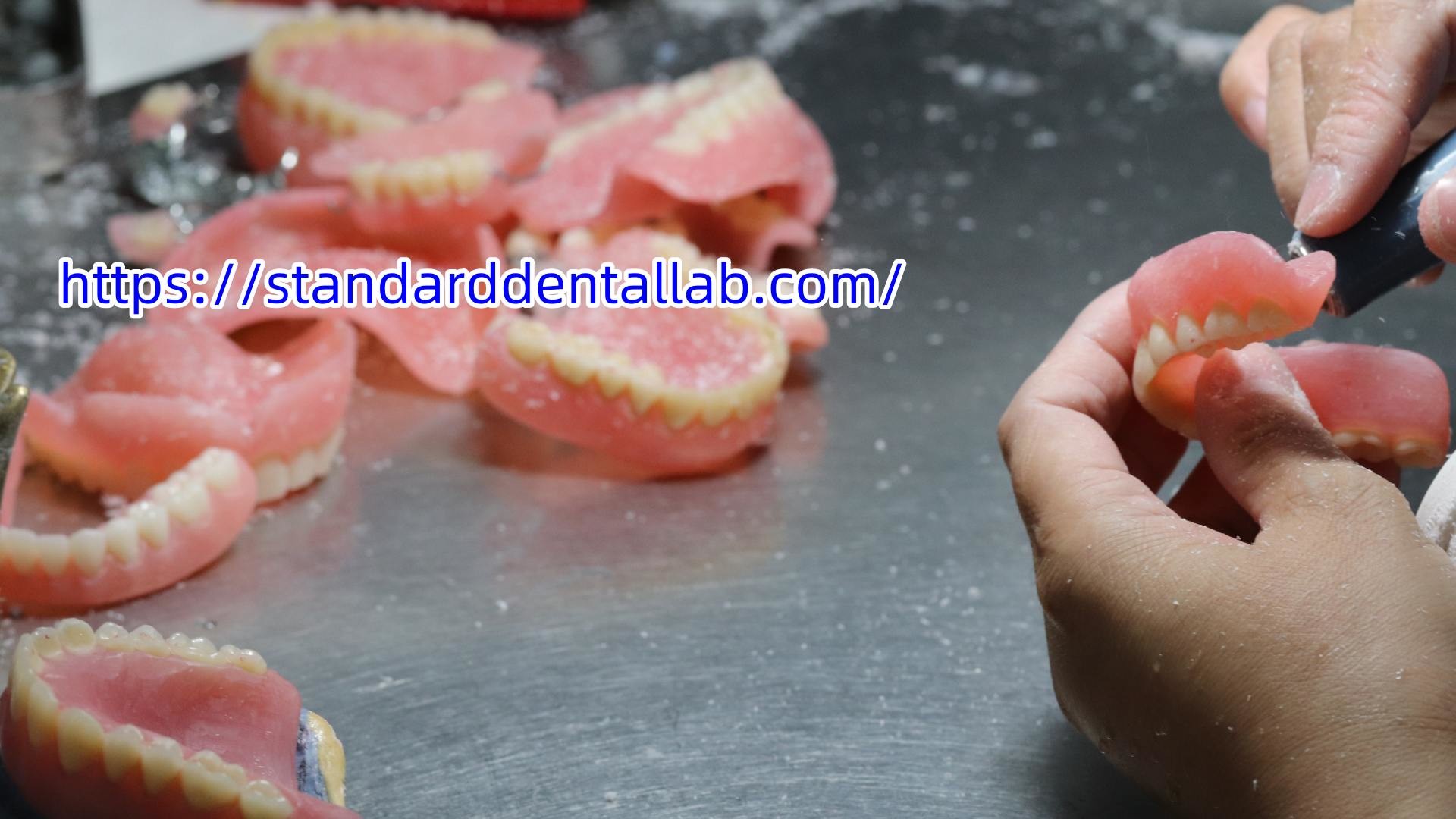 Full Acrylic Denture Acrylic Resin For Dentures Acrylic Complete Denture China Dental Lab