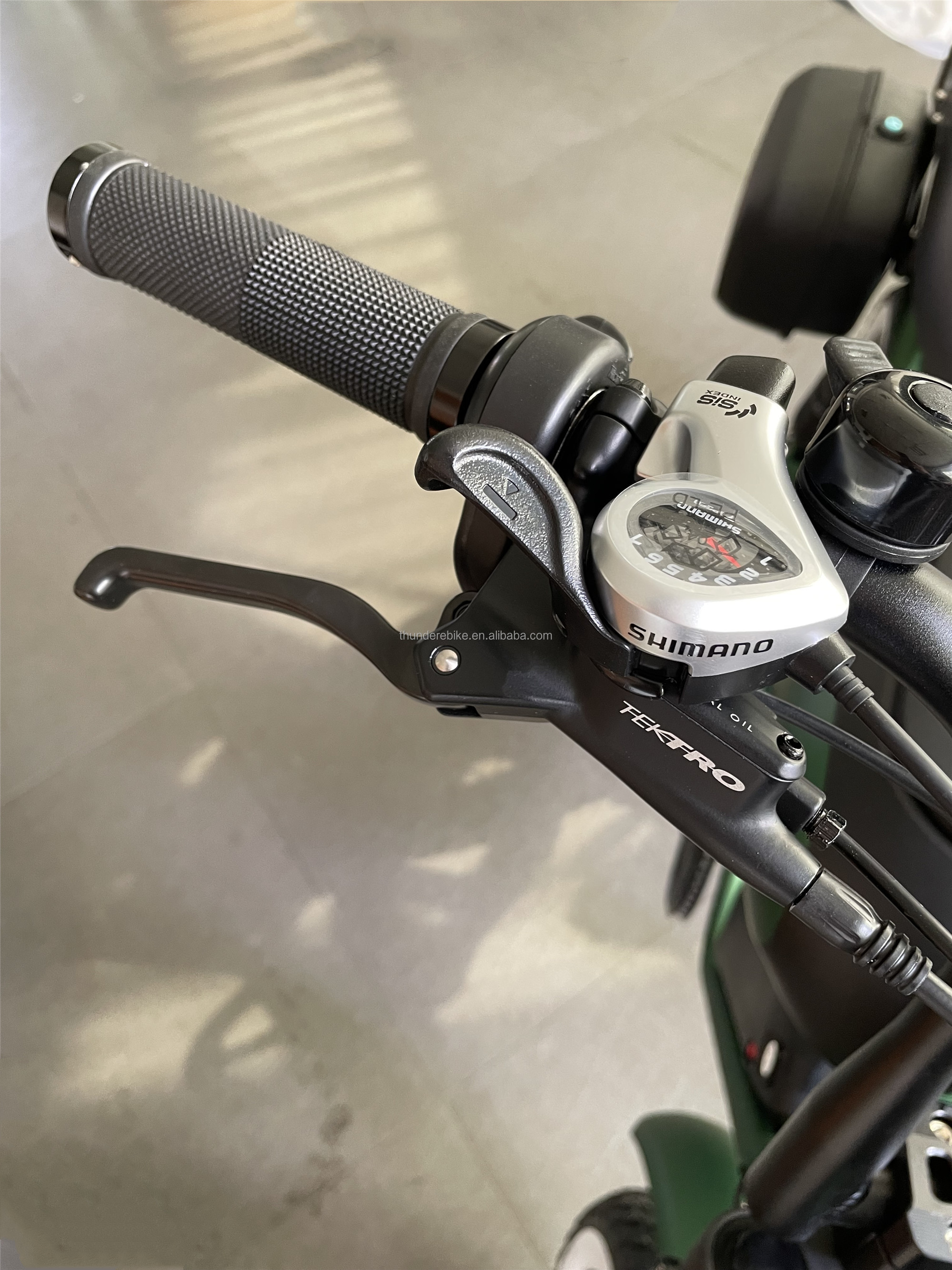 20 Inch Dual Motor Electric Bicycle 7 Speed Full Color Display Fat Tyre Electric Bike