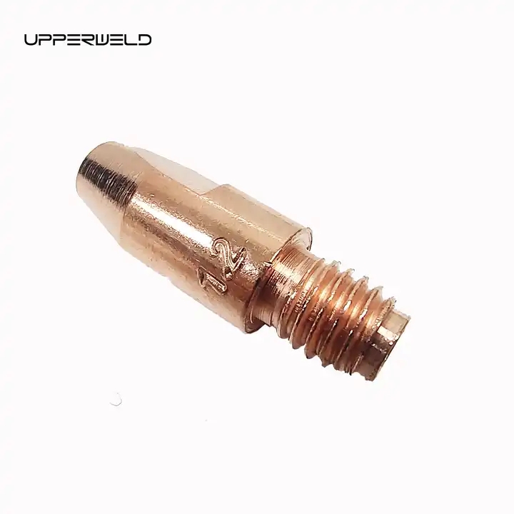 Metal MIG Torch Contact Tip for UPPERWELD M6 28mm CRZR Material Welding Consumables