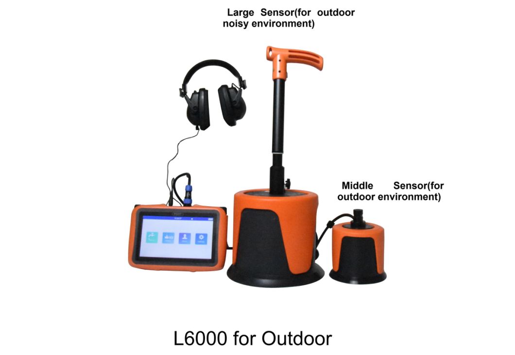 Pqwt-L6000 Multi-Sensors Outdoor 5m Depth Water Pipe Leak Detector