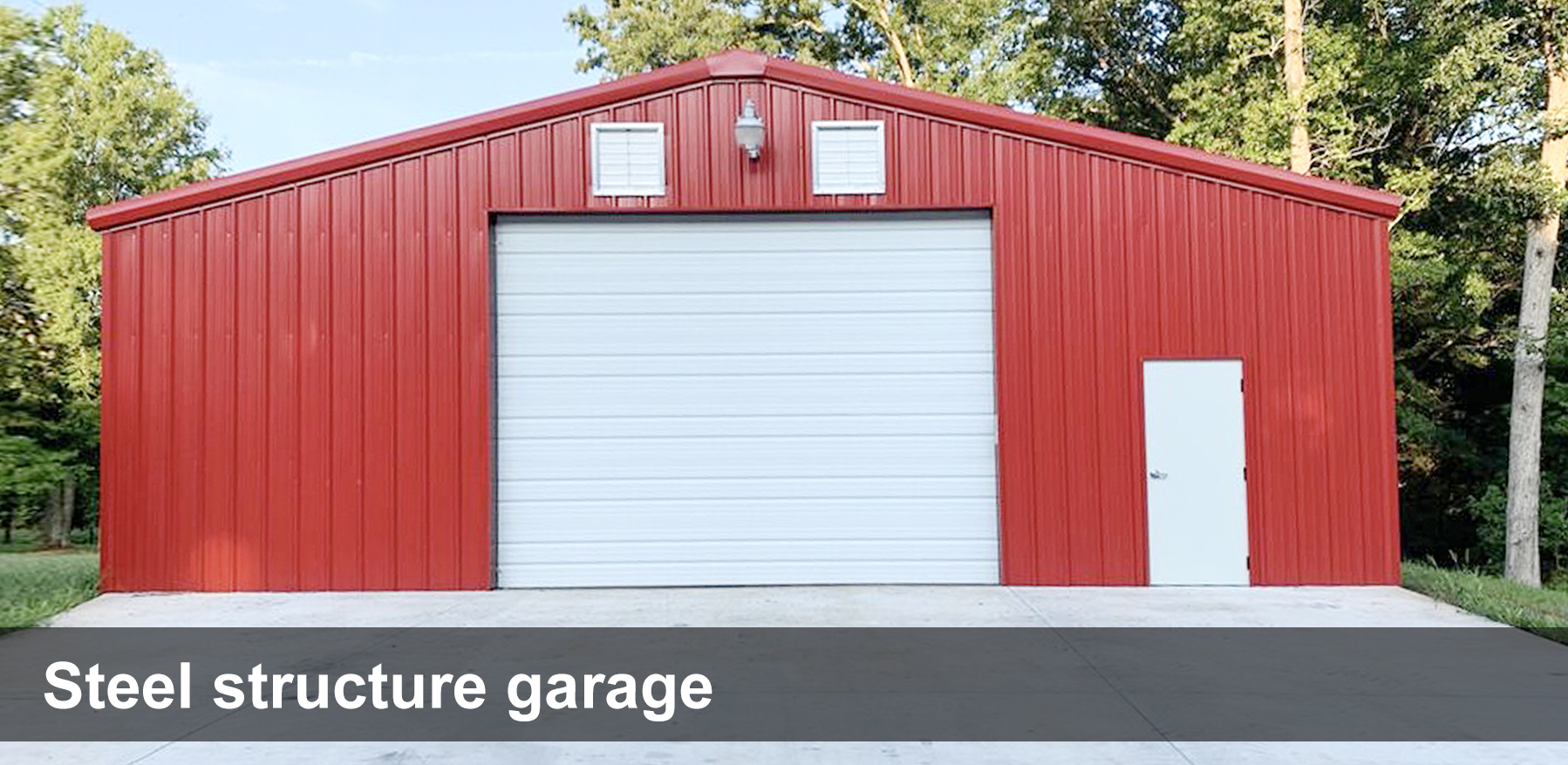 30x30 Metal Building Kit Steel Garages And Sheds OEM ODM