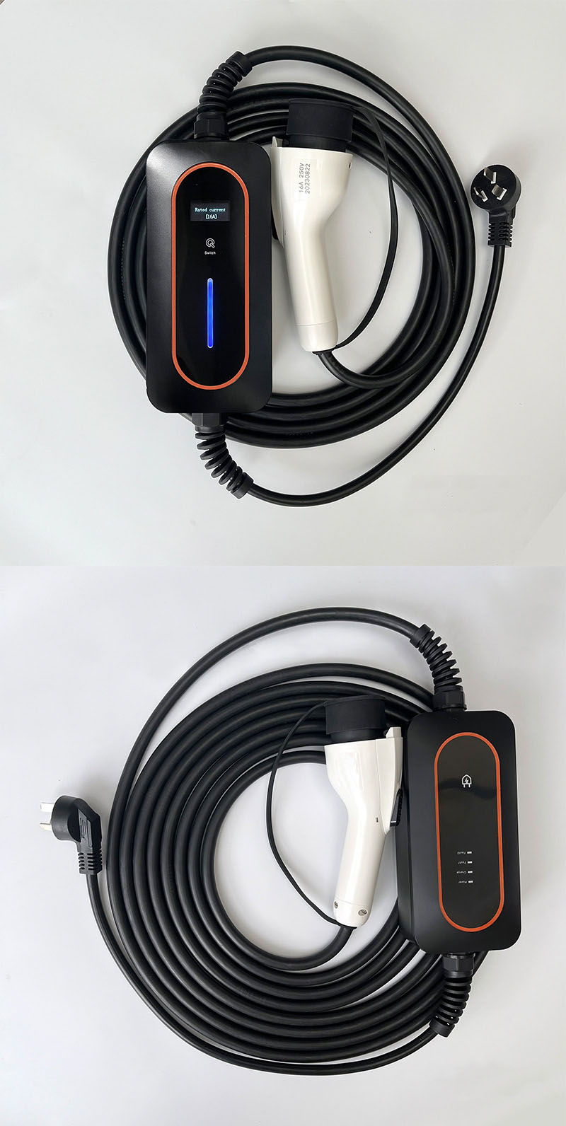 Portable Type 1 Electric Car Charger 16A 3.6kw EV Charger With SAE J1772 EV Connector