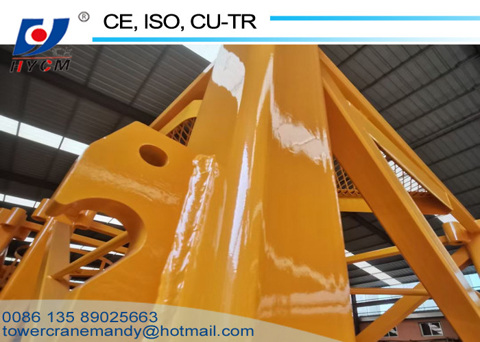 1250KN.m Rated Lifting Moment 50m Tower Crane Boom Length Fixed Jib Crane D5020 Luffing Boom Crane