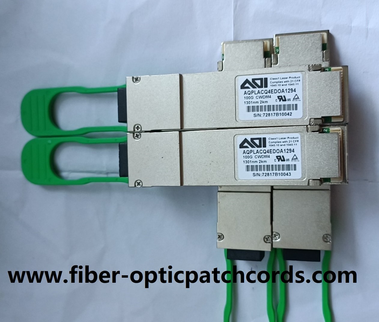 AOI 40G QSFP+ TransceiverAQOMBBQ4EDMA0694 1310nm 2KM Single Mode