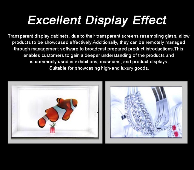 Wholesale 3D Holographic Projection Display Cabinets Supporting 360° Stereoscopic Imaging for On-Site Product Promotion and Exhibition