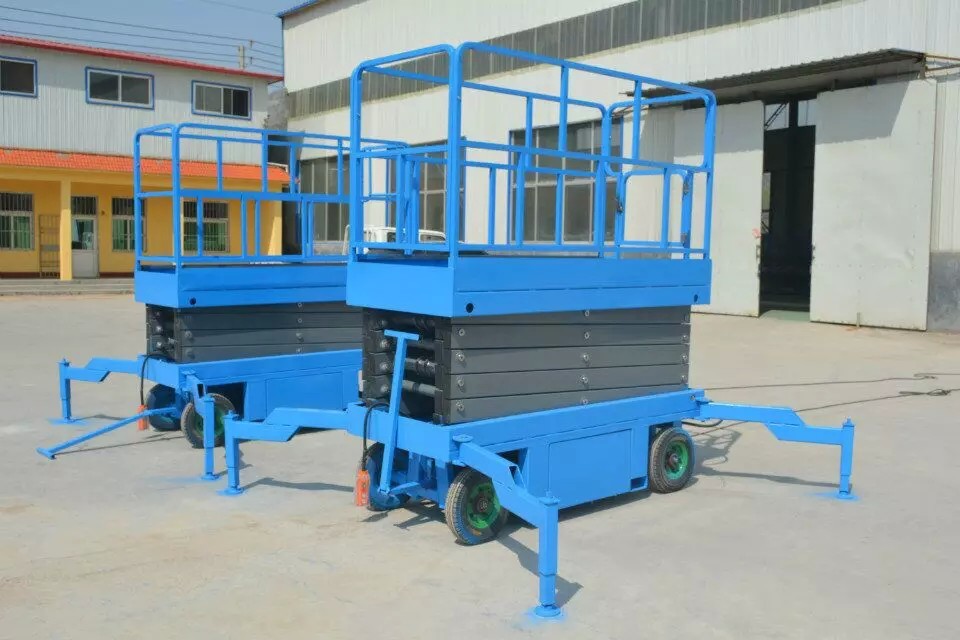 8m 10m 12m 14m 16m Window Cleaning Lift Electric Lift Ladder With CE