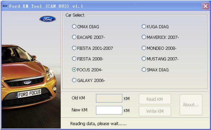 ford km tool finish reading