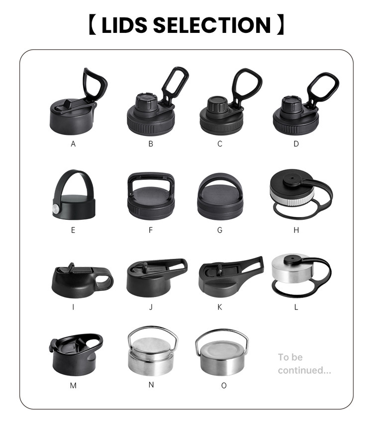 Travel Stainless Steel Double Wall Insulated Vacuum Bottle With Cap Water Bottles
