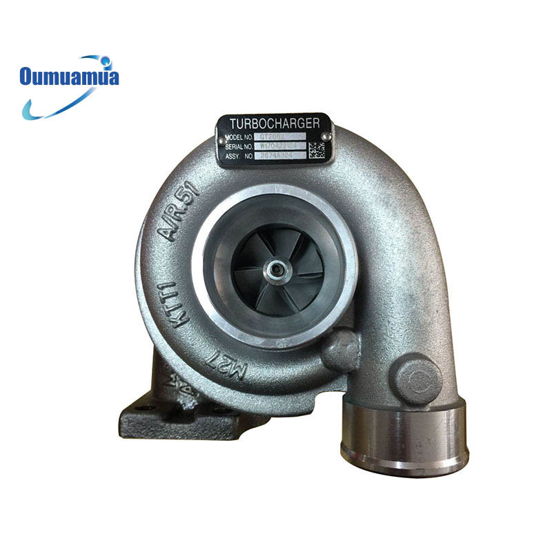 Turbo GT2052 Turbocharger 2674A382 2674A030 2674A324 Suitable for Perkins engine T4.40