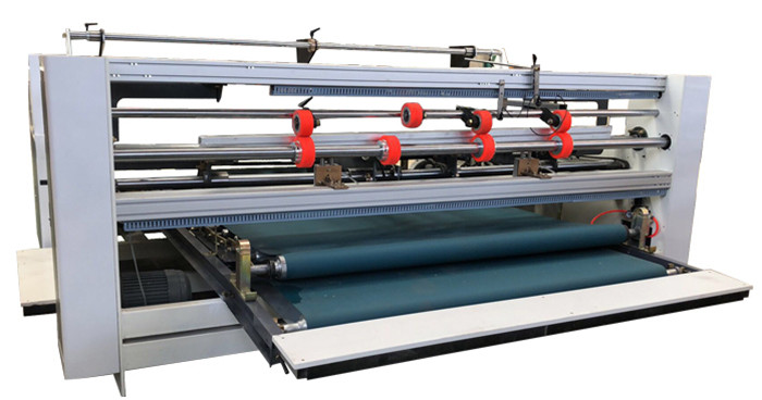 Double Piece Automatic Pasting Machine For Corrugated Boxes 1200mm Paper
