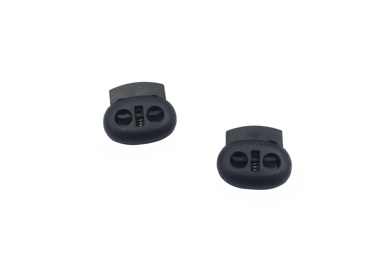 Plastic cord lock stoppers