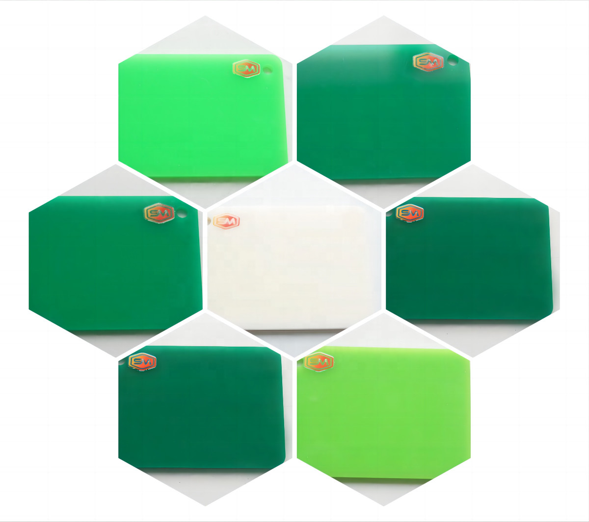 Beautiful Bright Water Resistance 8mm Flexible Cast Colored Acrylic Sheet