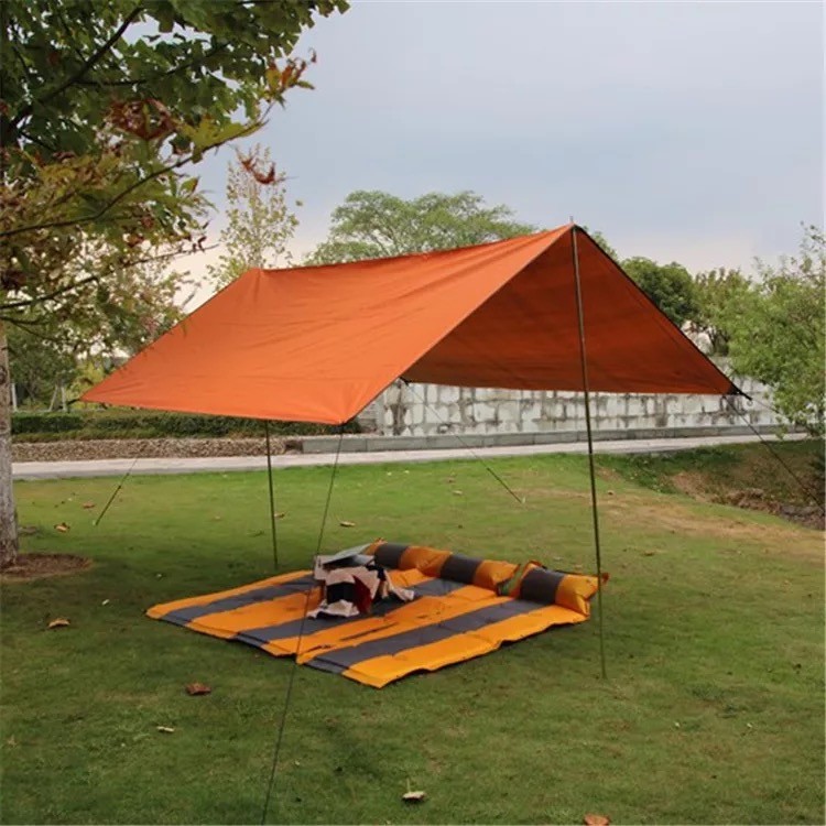 PU5000mm 190T Polyester 0.78kg Lightweight Camping Tarp