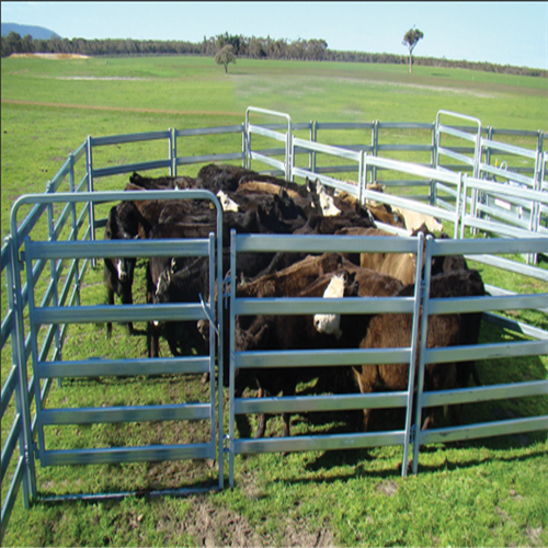 Customizable Q195 Galvanized Cattle Fence Panel With Gates
