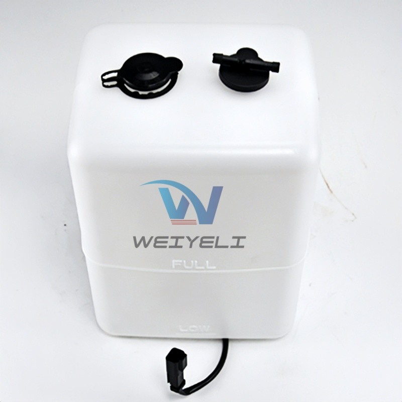 Construction Machinery Plastic Radiator Overflow Tank For Cat E345D2/349D2
