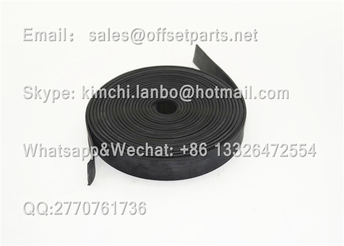 LANBOFFSETPRESS KBA Sealing Rubber Strip Universal 10m*17.5mm*0.1mm China Made Offset Printing Machine Parts