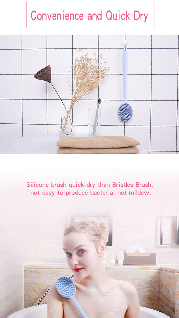 Multifunction Dehumidification Silicone Shower Brush