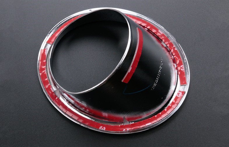 ABS Plastic Chromed Fog Light Frame Kit / 2011 2012 2014 2015 Ford Explorer Fog Light Cover