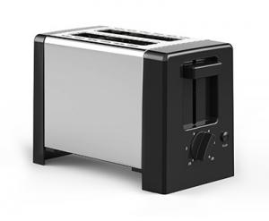 China Stainless Steel And Plastic 2 Slice Toaster Pop Up Sandwich Maker on sale
