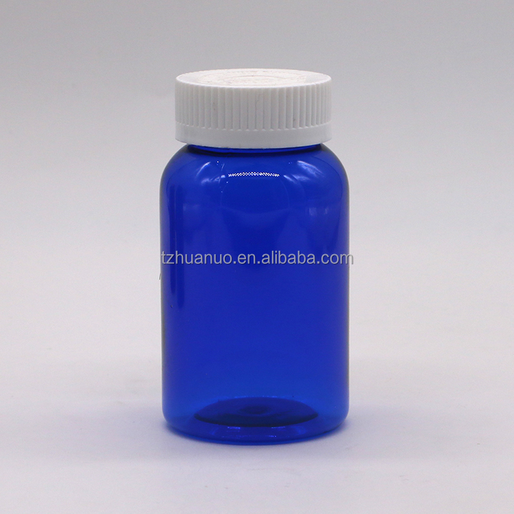 Industrial Medicine 160ml/5.3oz PET Plastic Bottle with Flip Cap/Child Resistant Cap