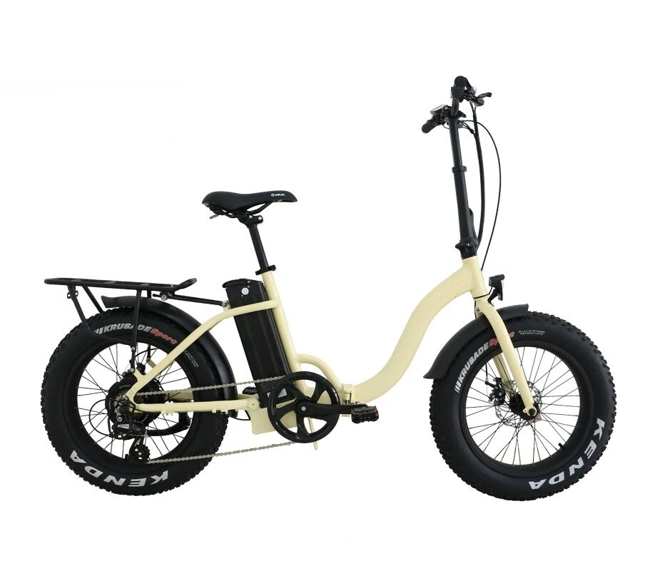 Foldable 20 Inch Pedal Assist Electric Bike 500W Aluminum Alloy Frame