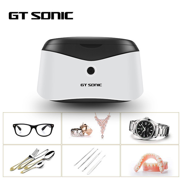 Household Ultrasonic Bath Cleaner 40kHz 600ml Portable 35W 5 Min Shut - Off