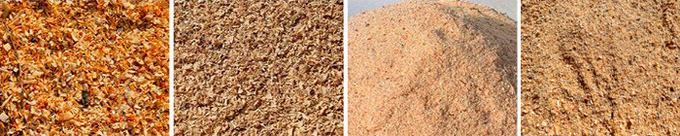 90KW High Capacity Wood Sawdust Making Machine 4500KG