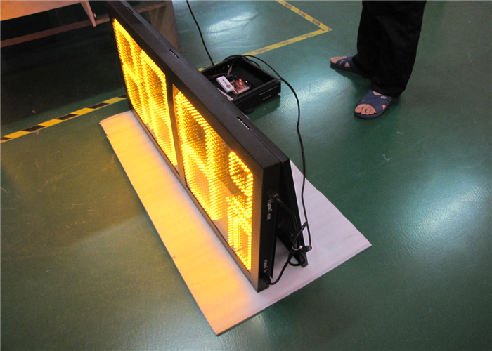 20'' Red / green color LED Gas Station Sign for Fuel advertising Petrol , 8000nits Brightness