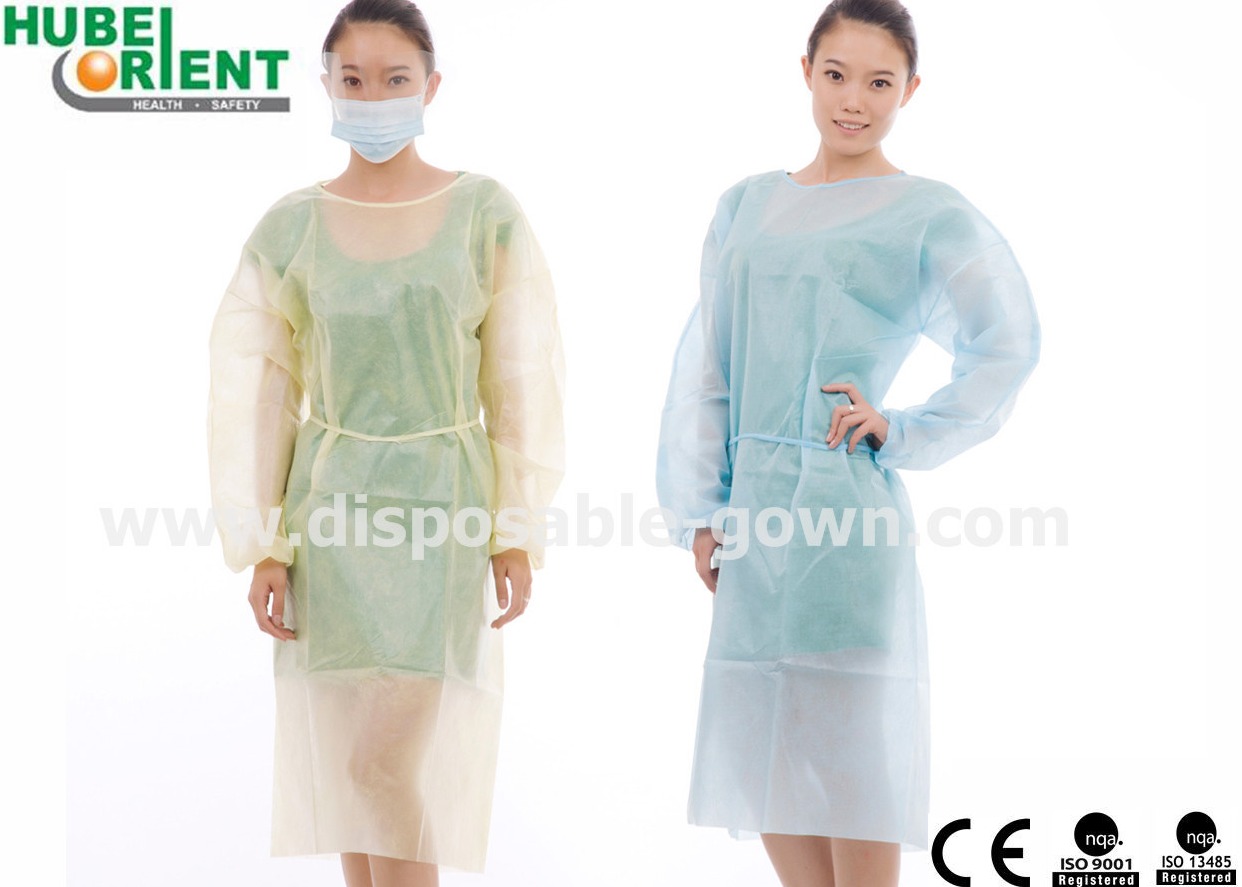 Disposable Surgical Isolation Gowns SMS Polypropylene Doctor Nurse Medical Gown