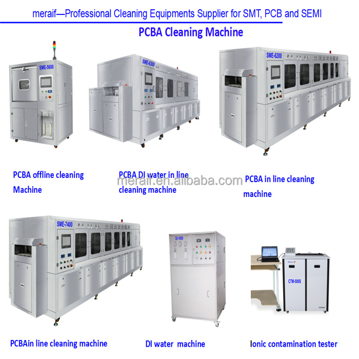 Online SMT PCBA cleaner Machine Stencil Cleaning Pneumatic Washing machine for smt machine line